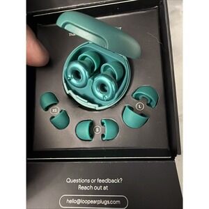 Loop Switch 2 Emerald Adjustable Ear Plugs - MSRP $60
